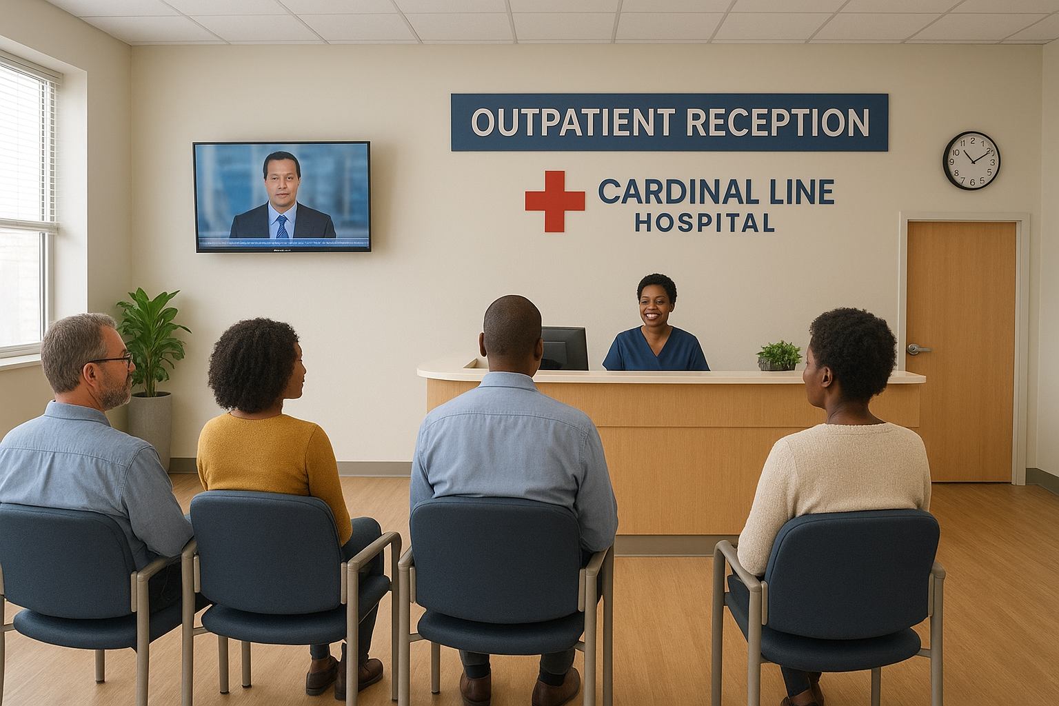 Hospital Reception Area